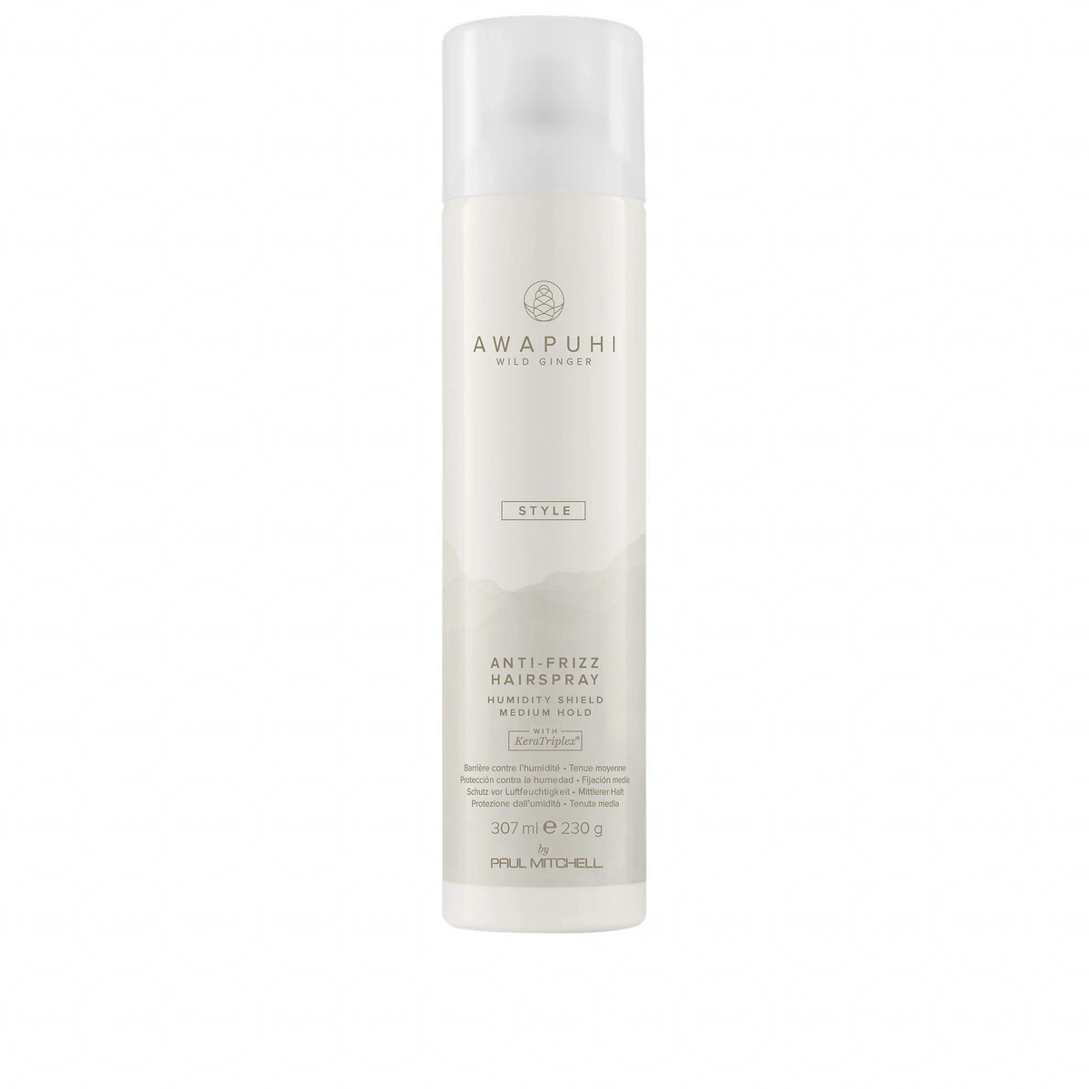 PAUL MITCHELL AWAPUHI Lakier szybkoschnący zapewniający średnie utrwalenie, chroni włosy przed wilgocią ANTI-FRIZZ HAIRSPRAY 307  ml