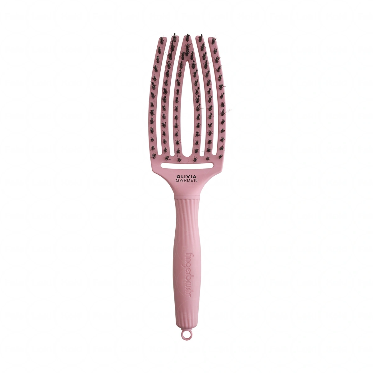 OLIVIA GARDEN FINGERBRUSH Szczotka do rozczesywania "Róż po zdrowie" Soft Pink, 2024