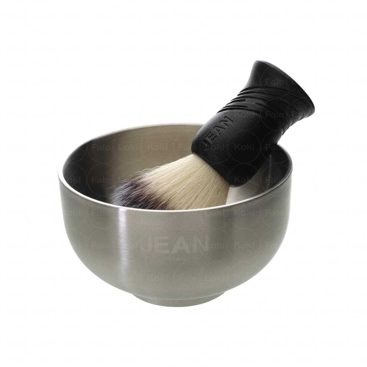 OLIVIA GARDEN Zestaw do golenia miseczka + pędzel Jean by Olivia Garden