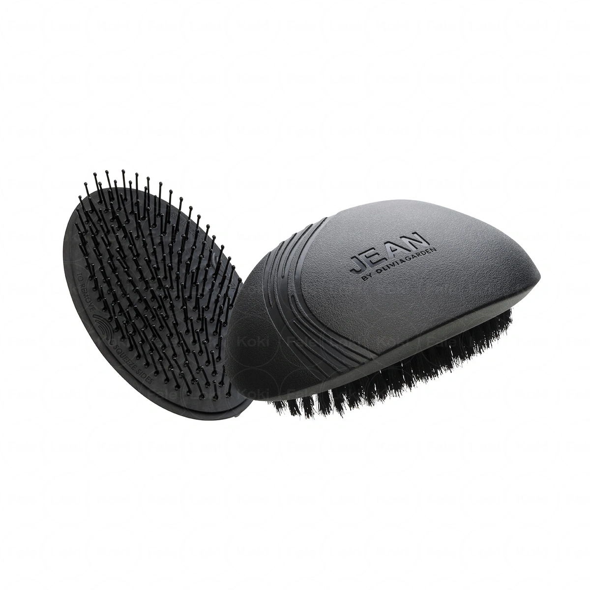 OLIVIA GARDEN szczotka do brody The Military Style Beard Brush Kit JEAN by Olivia Garden