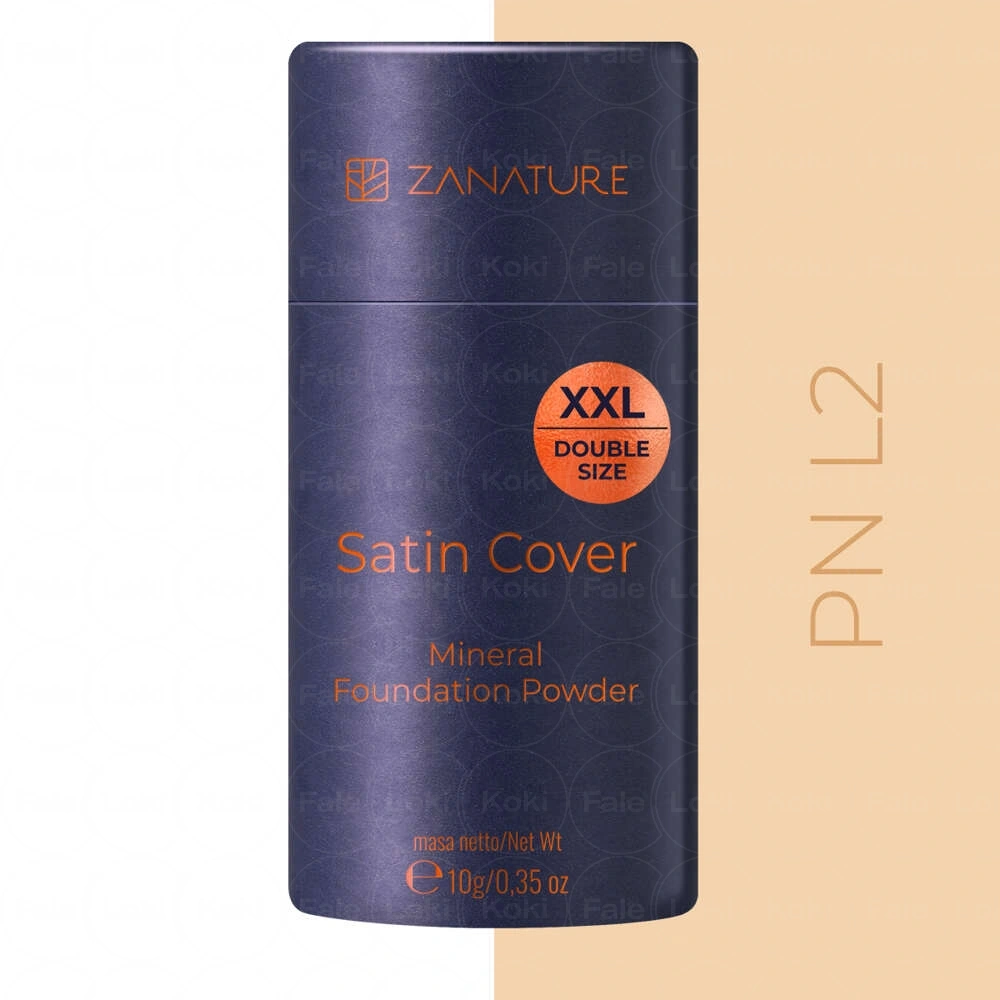 ZANATURE MINERAL FOUNDATION Podkład mineralny Satin Cover Peach Nude PN L2 10 g