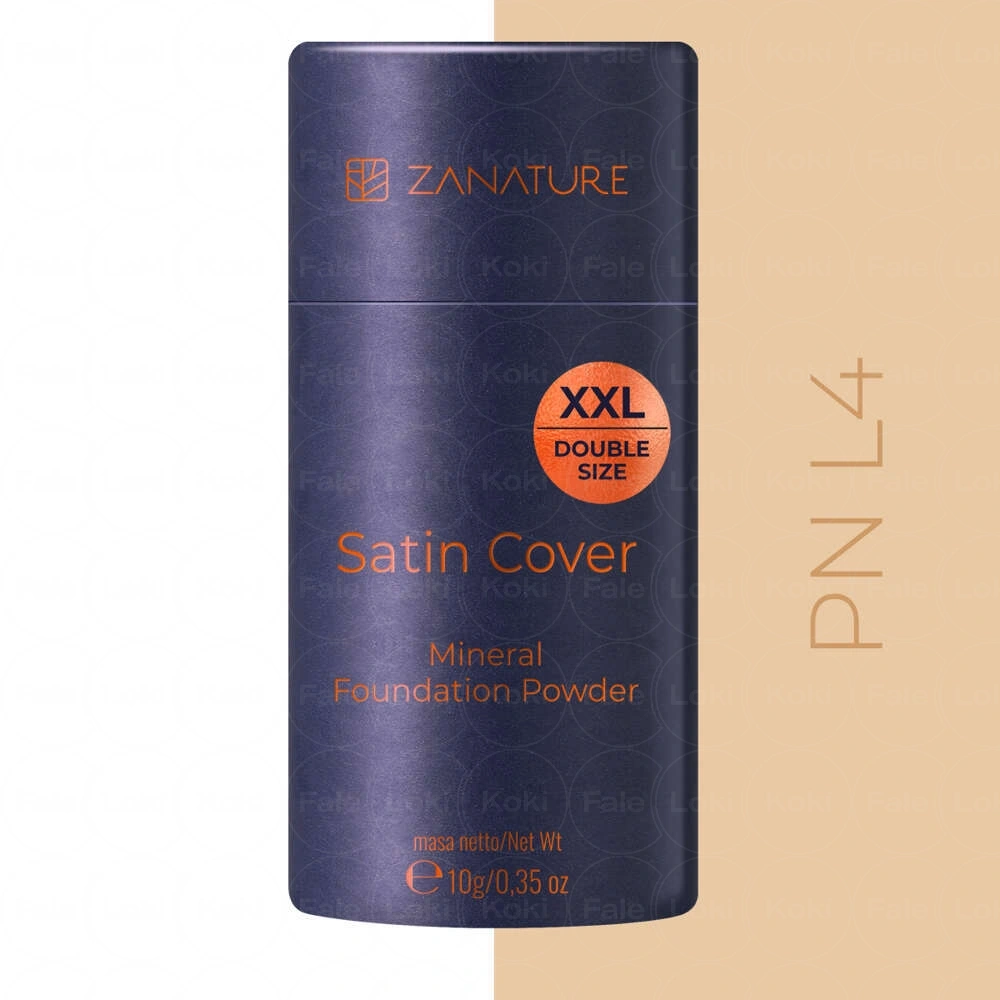 ZANATURE MINERAL FOUNDATION Podkład mineralny Satin Cover Peach Nude PN L4 10 g