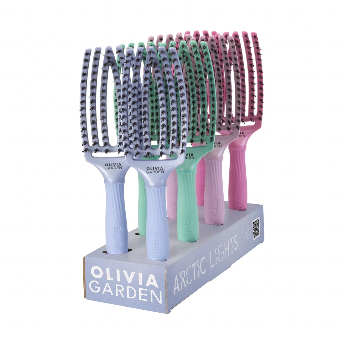 OLIVIA GARDEN Zestaw  szczotek do modelowania Arctic Lights 8 szt.