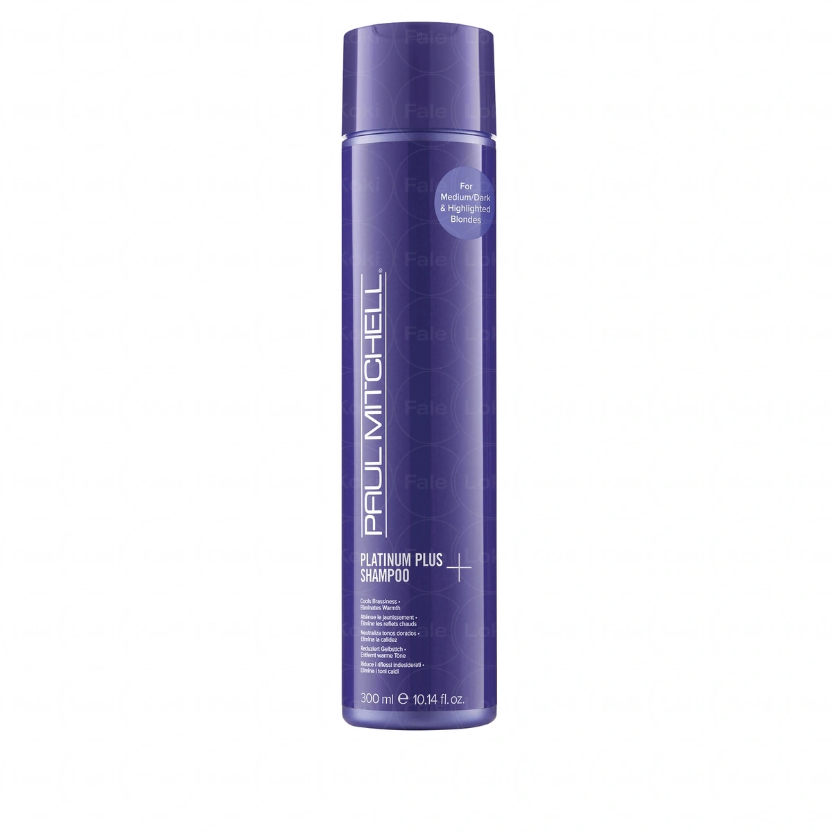 PAUL MITCHELL Szampon neutralizujący ciepłe odcienie, 5 x większa moc PLATINUM PLUS SHAMPOO 300 ml