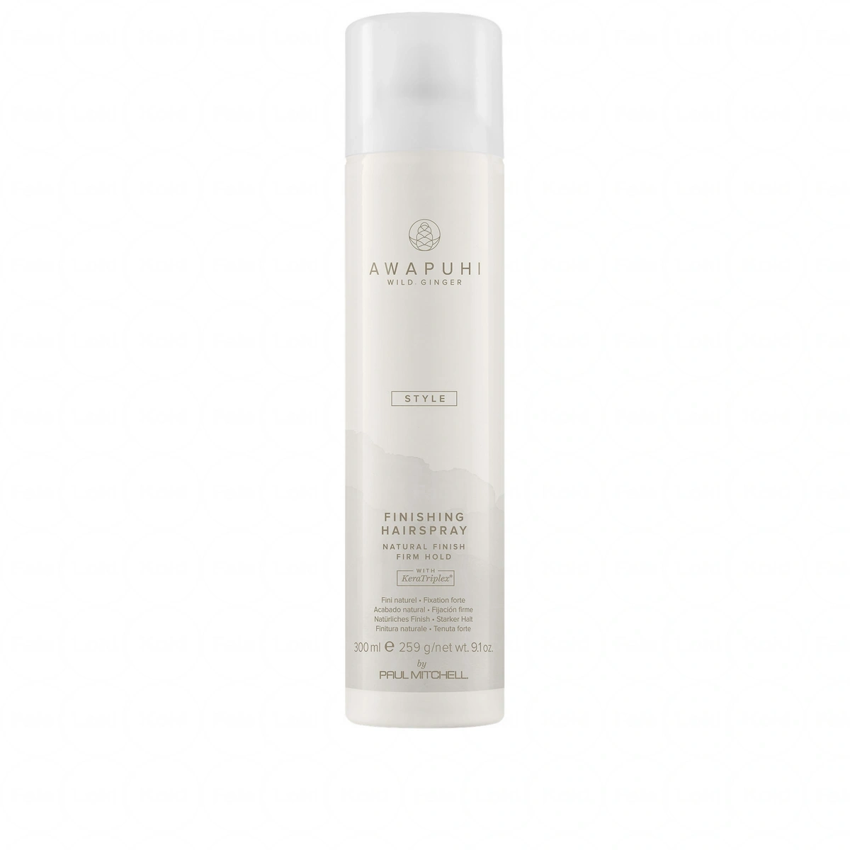 PAUL MITCHELL AWAPUHI Spray utrwalający, zabezpieczający przed wilgocią, mocne utrwalenie  FINISHING SPRAY 300  ml
