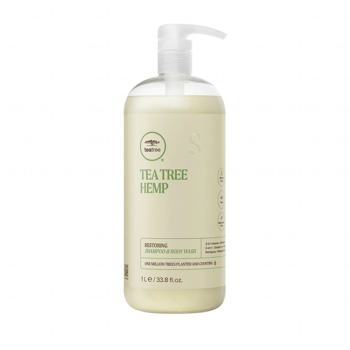 PAUL MITCHELL TeaTree Szampon oczyszczający do włosów i ciała HEMP SHAMPOO AND BODY WASH 2w1 1000 ml