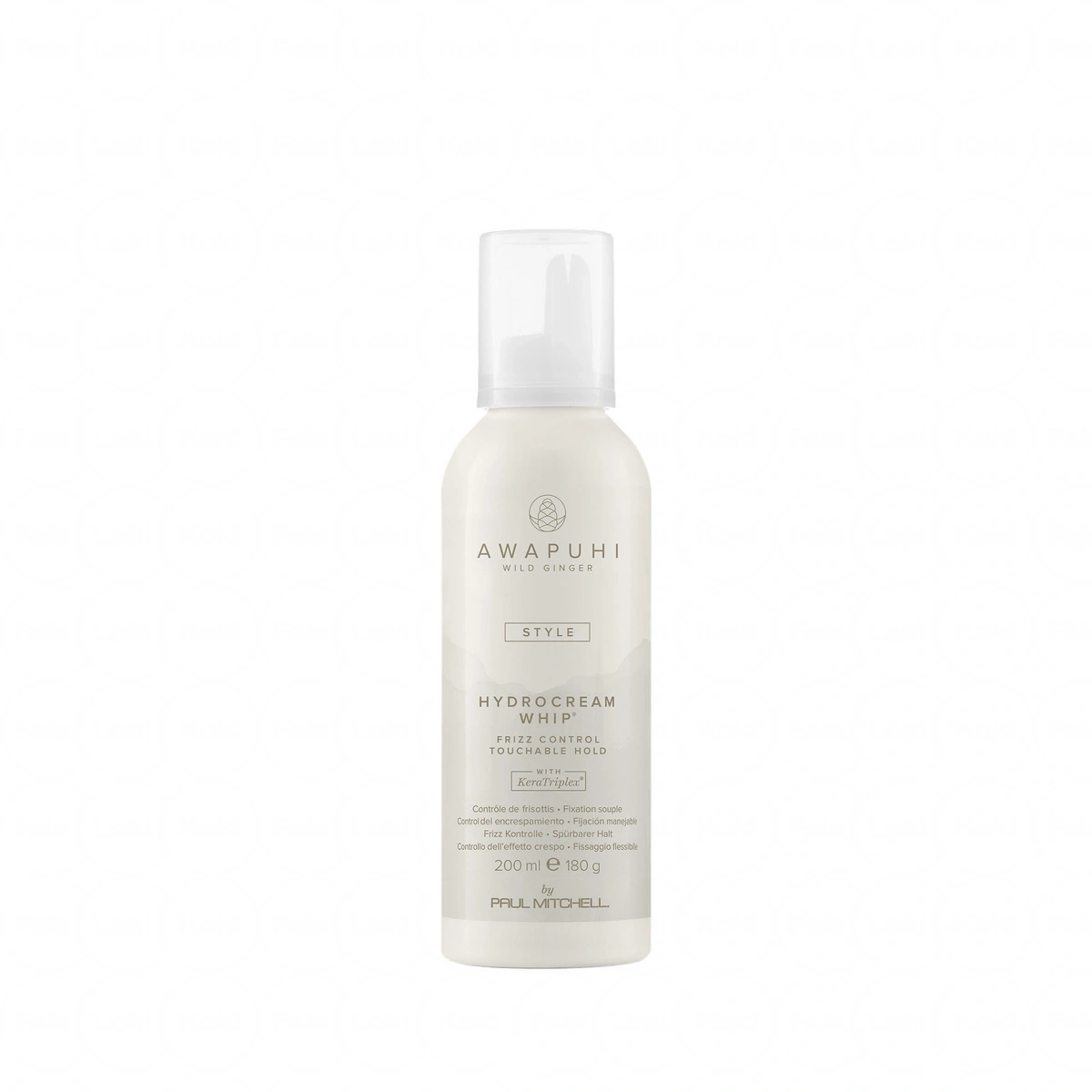 PAUL MITCHELL AWAPUHI Pianka do stylizacji zabezpieczająca przed puszeniem HYDROCREAM WHIP 200  ml