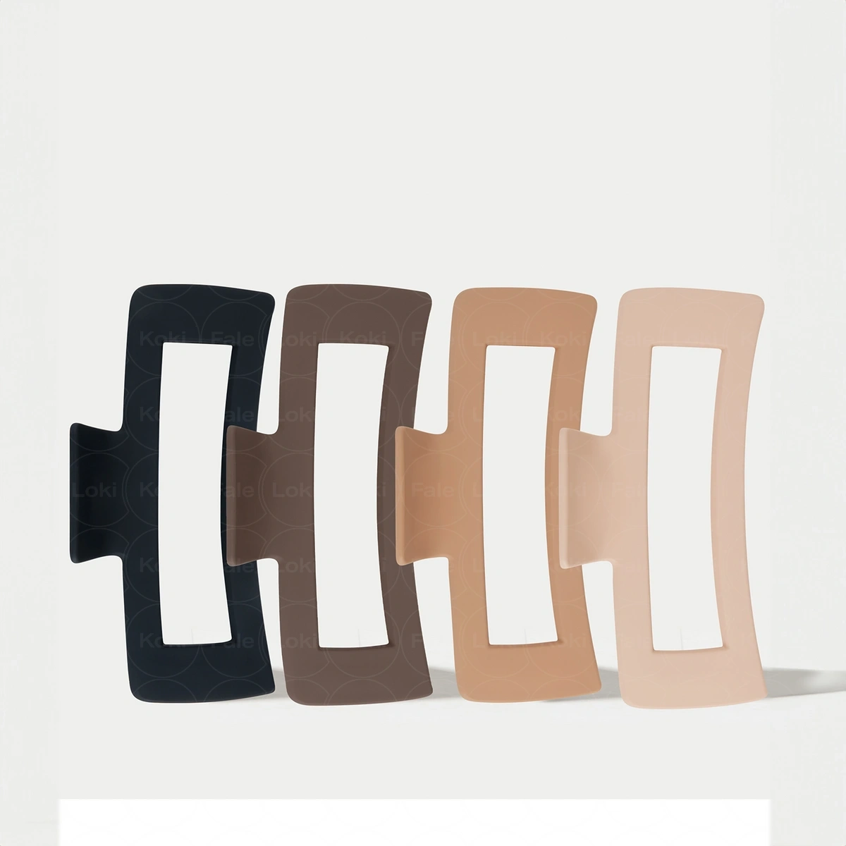 FRAMAR Klamry do włosów KING Neutral 4 szt.