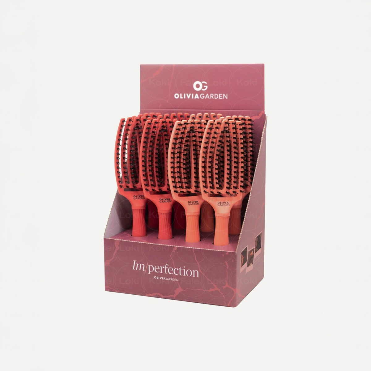 OLIVIA GARDEN FINGERBRUSH Ekspozytor Edycja Limitowana I'm Perfection/Imperfection 8 szt.