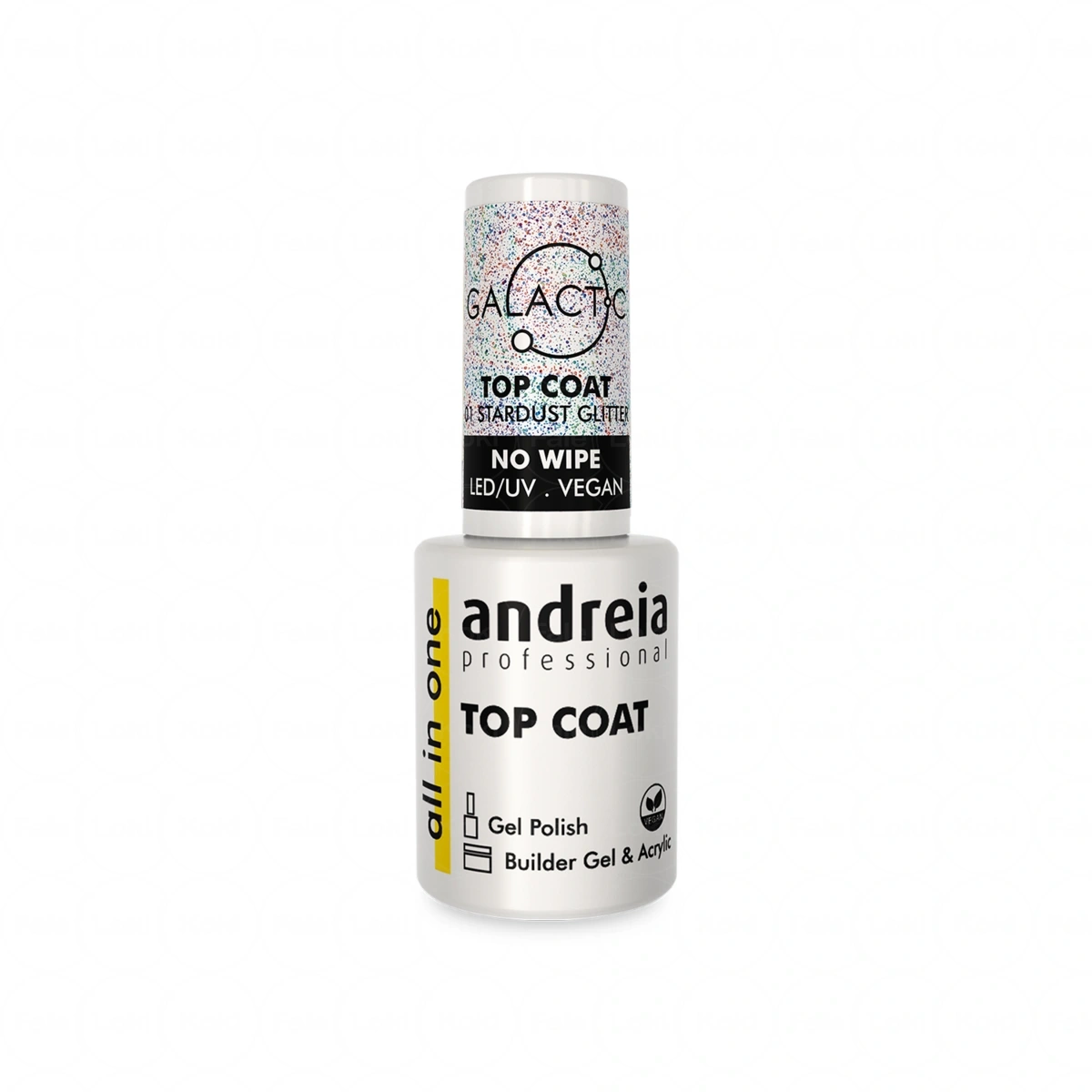 ANDREIA Top hybrydowy Galactic Top Coat Stardust 10.5 ml 