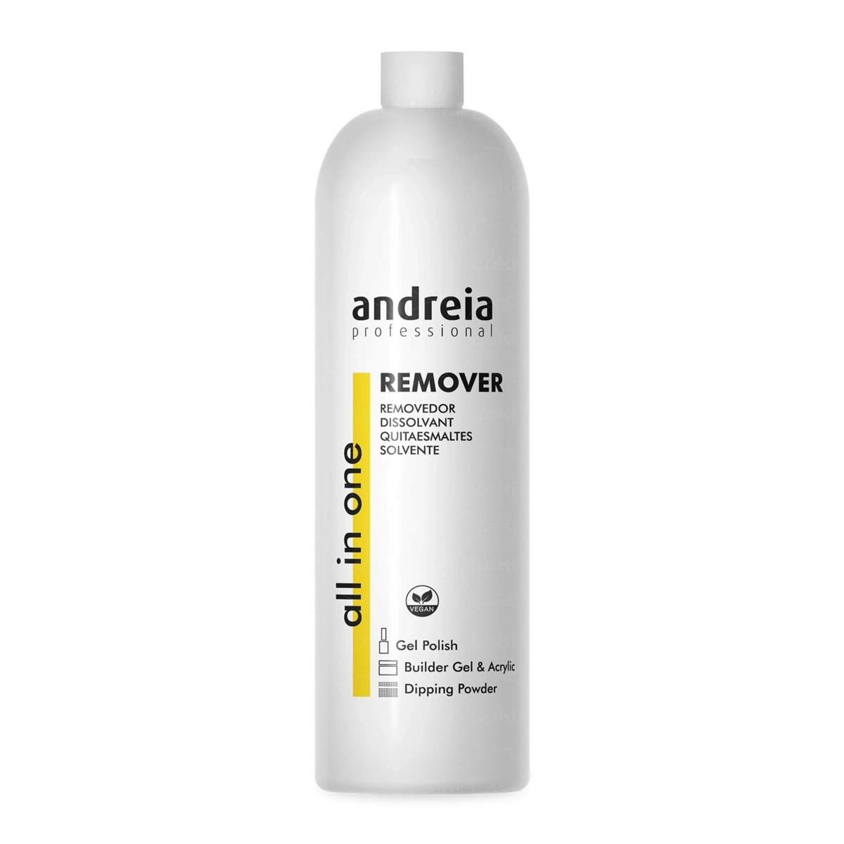 ANDREIA PŁYNY Zmywacz do lakieru hybrydowego All in One Remover 1000 ml 