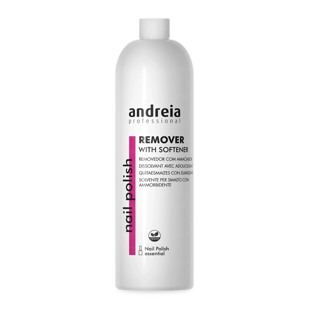 ANDREIA PŁYNY Zmywacz do lakieru klasycznego Remover with Softner 1000 ml 
