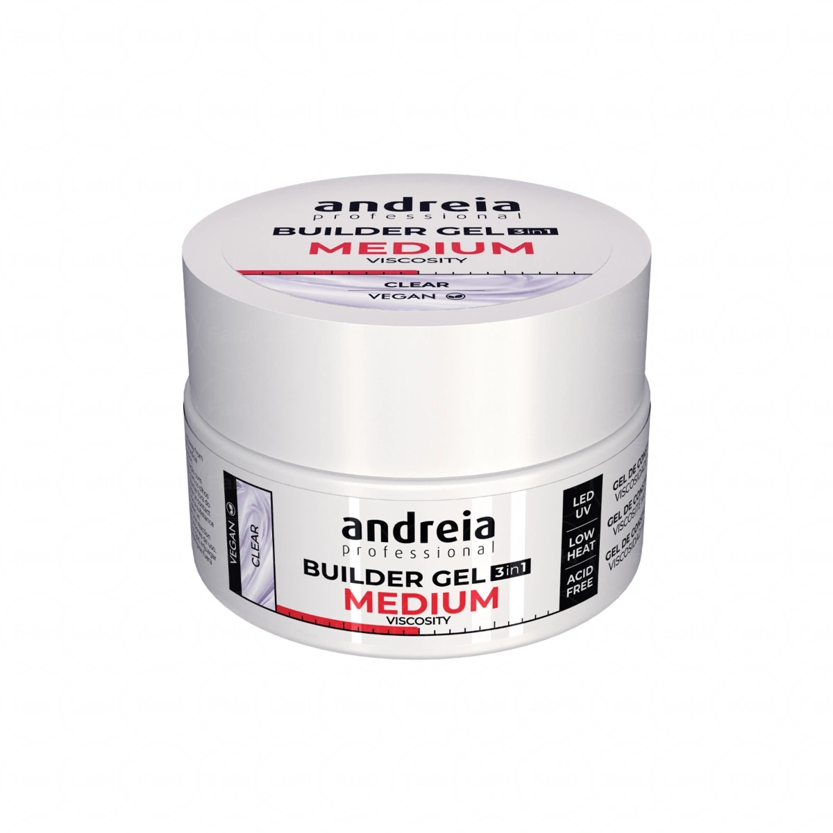 ANDREIA Żel budujący Średniej gęstości Builder Gel Medium Viscosity Clear 22 gr