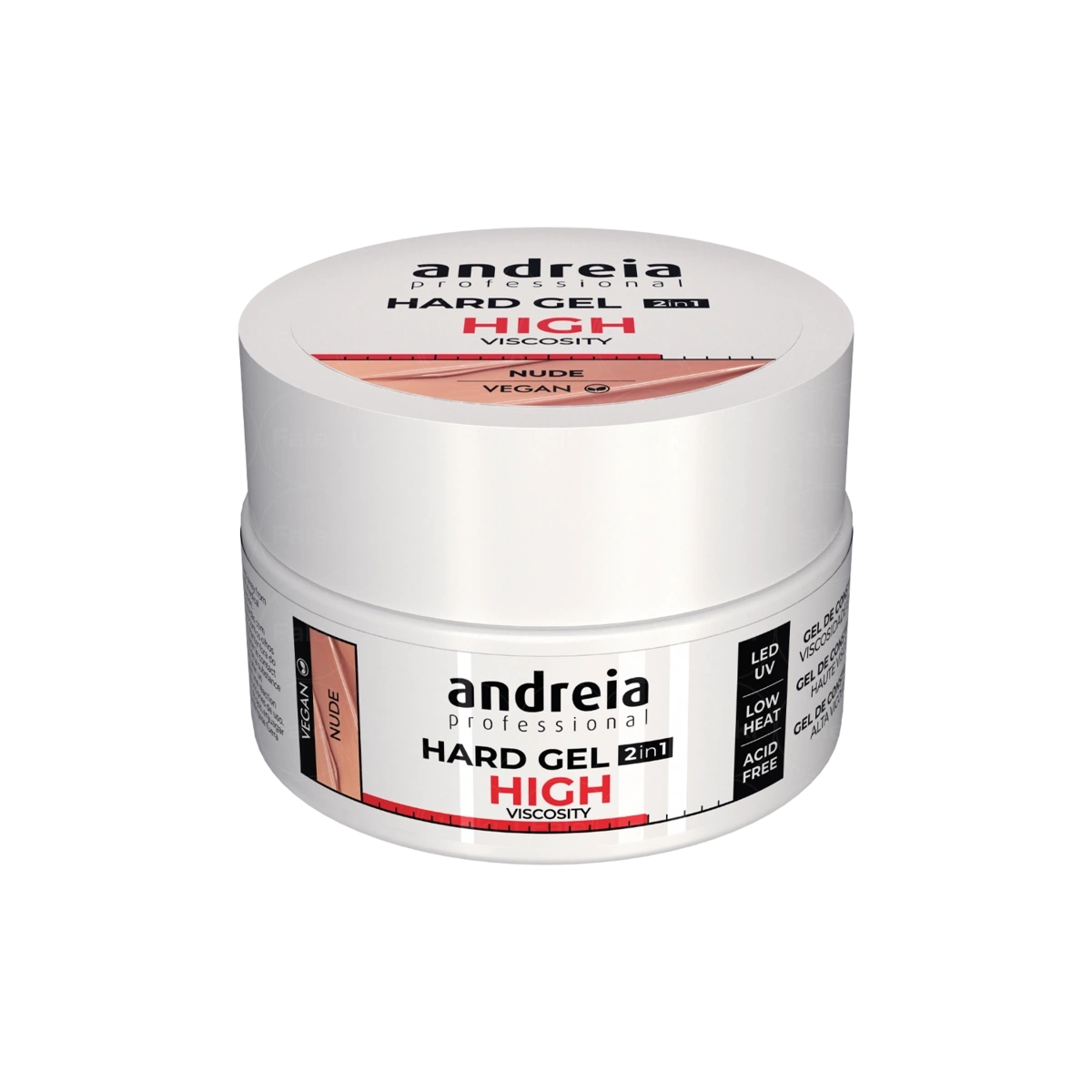 ANDREIA Żel budujący Dużej gęstości Hard Gel High Viscosity Nude 22 gr