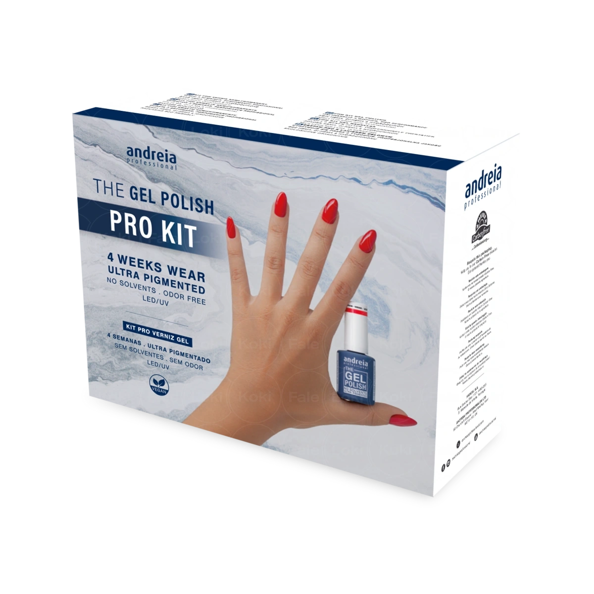 ANDREIA ZESTAWY Zestaw do manicure hybrydowego The Gel Polish Pro Kit