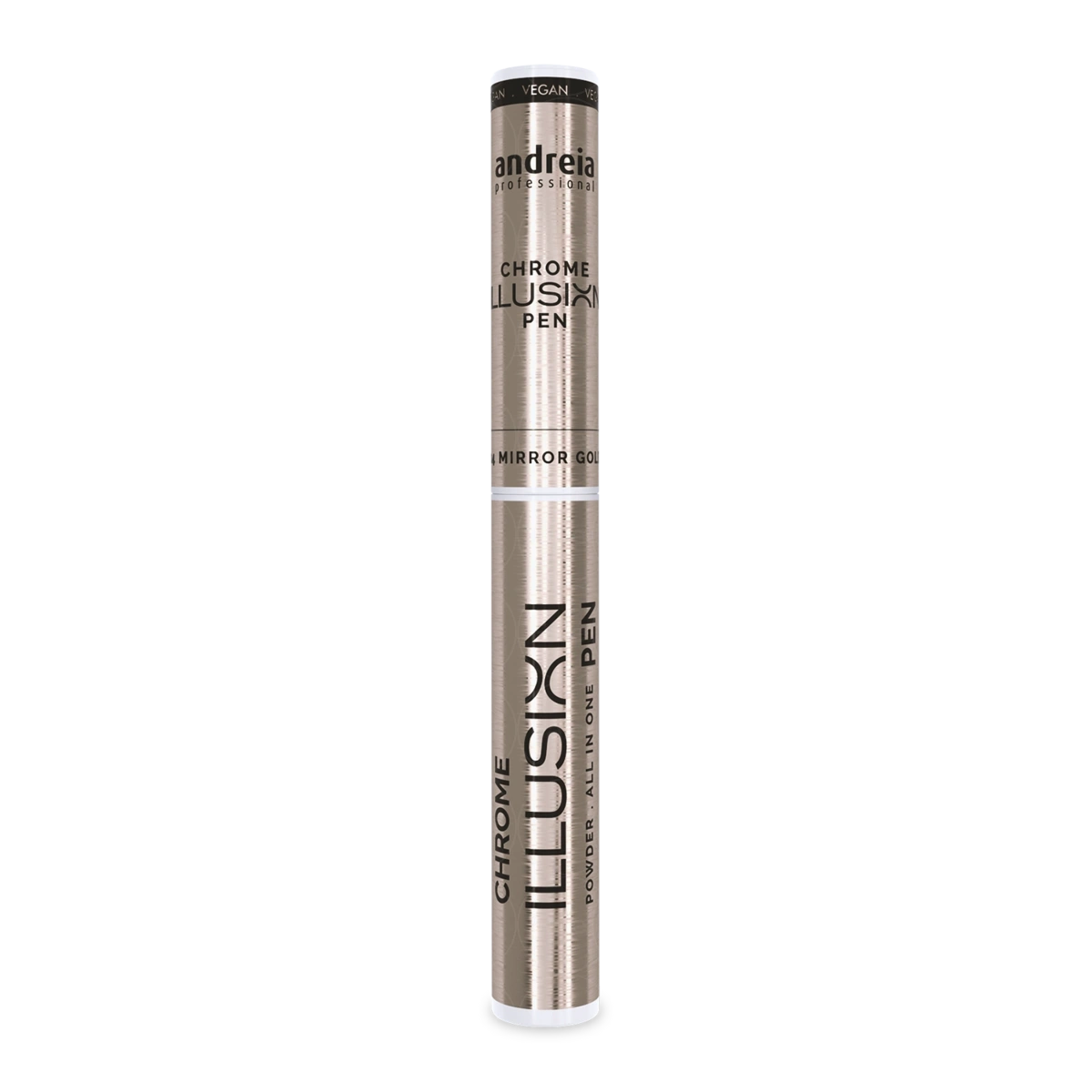 ANDREIA PENY Pen z pyłkiem opalizującym Chrome Illusion Pen 04 Mirror Gold 0.5 gr