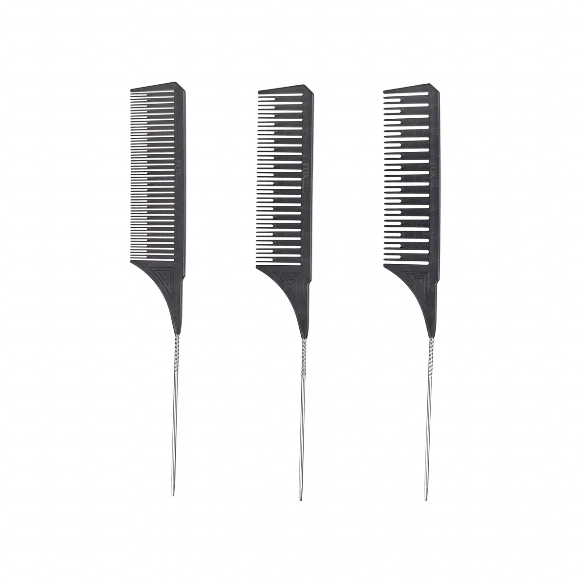 FOX do balejażu BALAYAGE SET black (3 szt.)