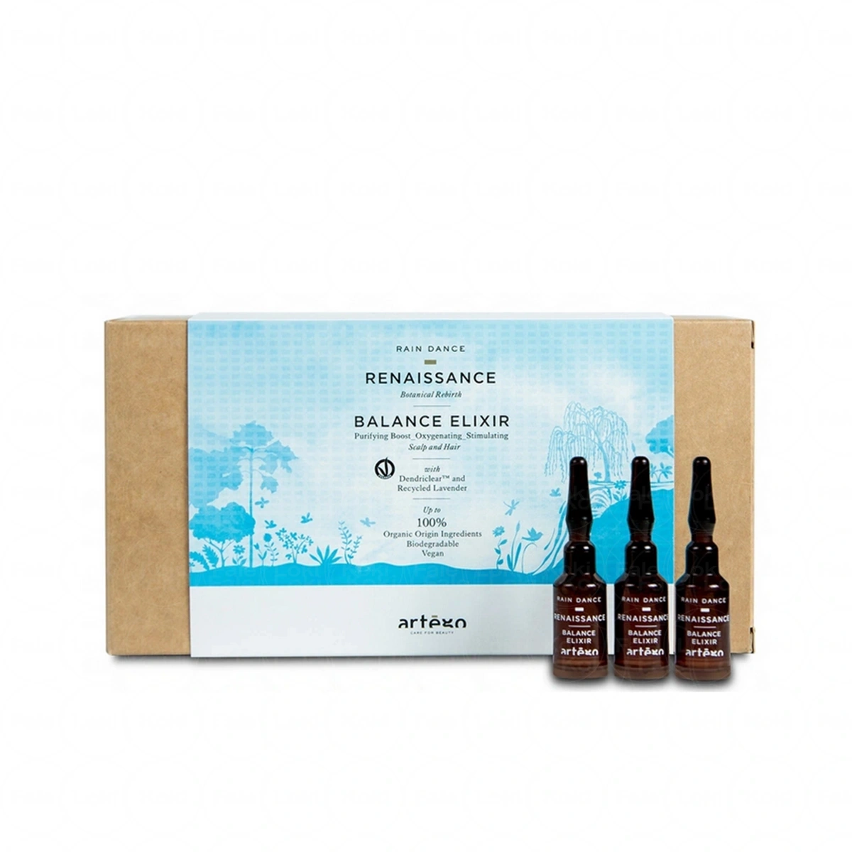 ARTEGO RAIN DANCE Ampułki  do skóry głowy serum trychologiczne BALANCE ELIXIR 10 x 5 ml