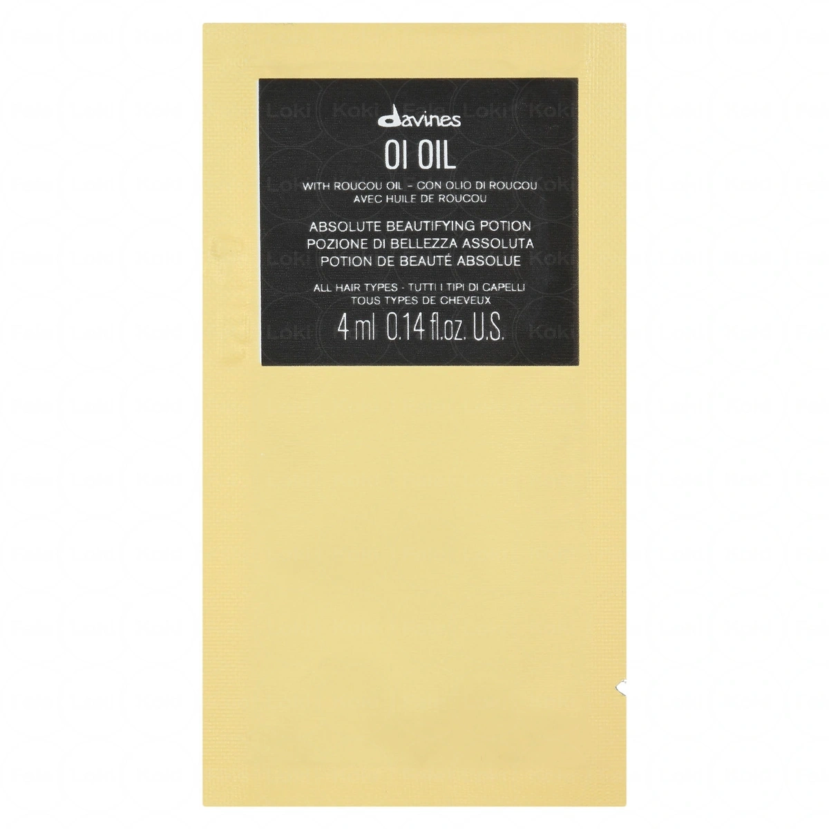 DAVINES OI olejek do włosów Oil 4 ml