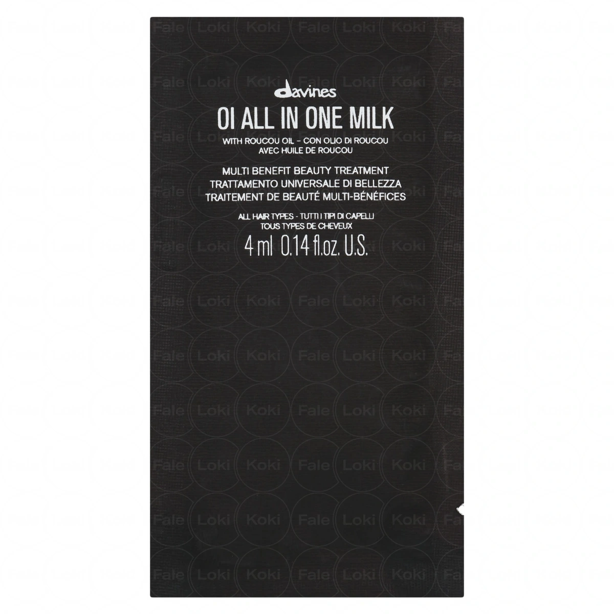 DAVINES OI mleczko do włosów Milk 4 ml