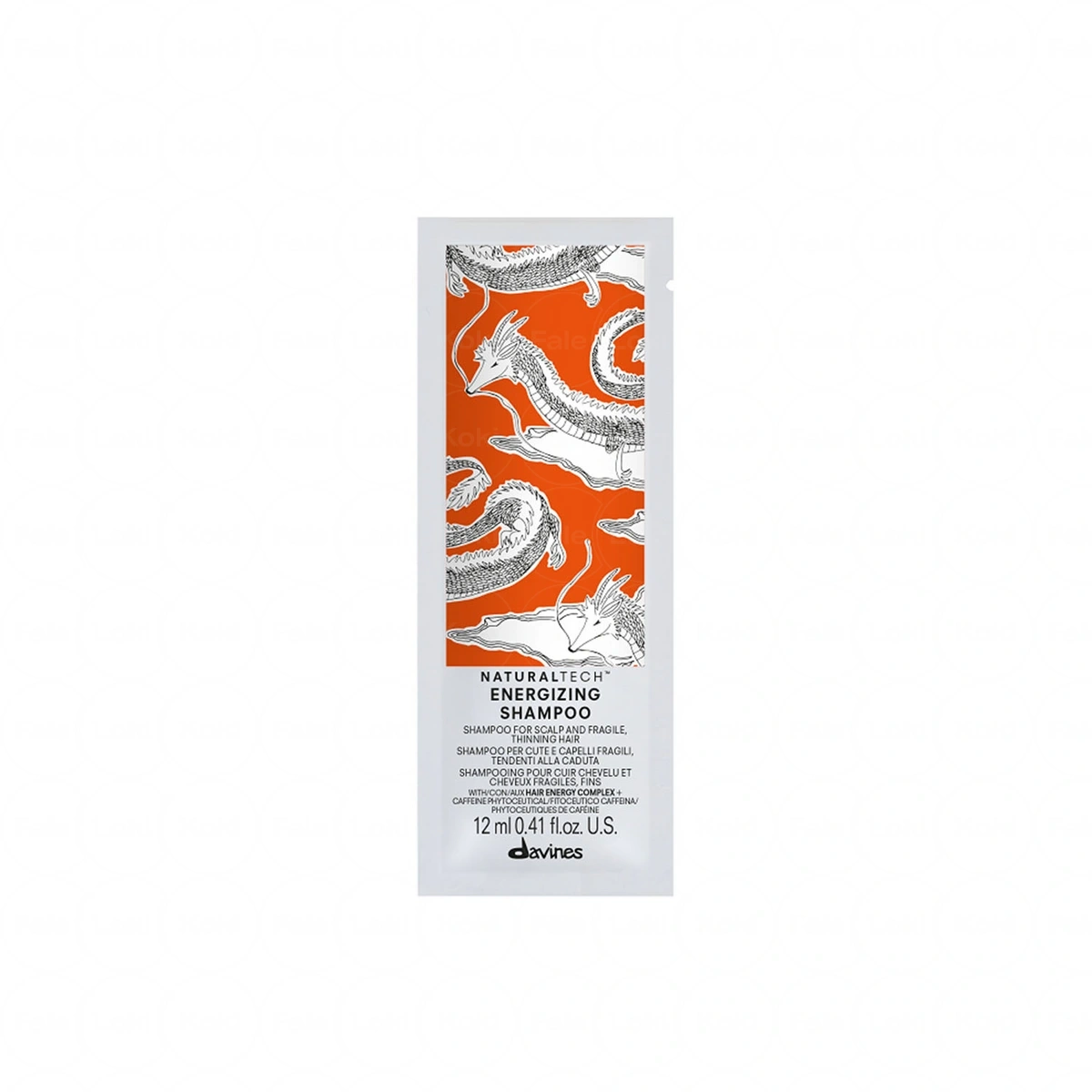 DAVINES NATURALTECH szampon do włosów Energizing Shampoo  12 ml