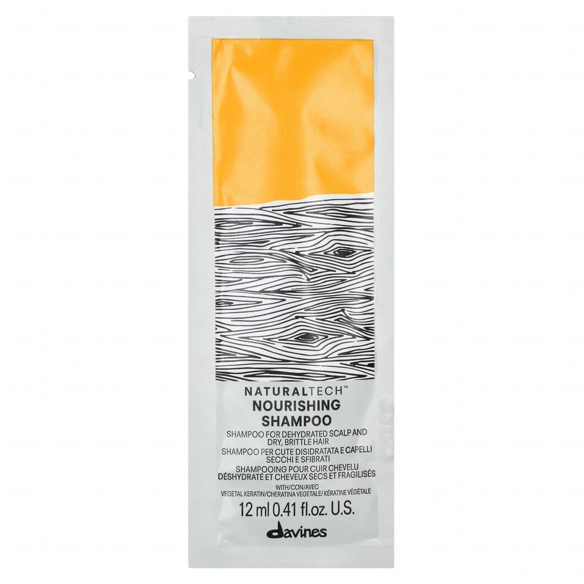 DAVINES NATURALTECH szampon do włosów Nourishing Shampoo  12 ml