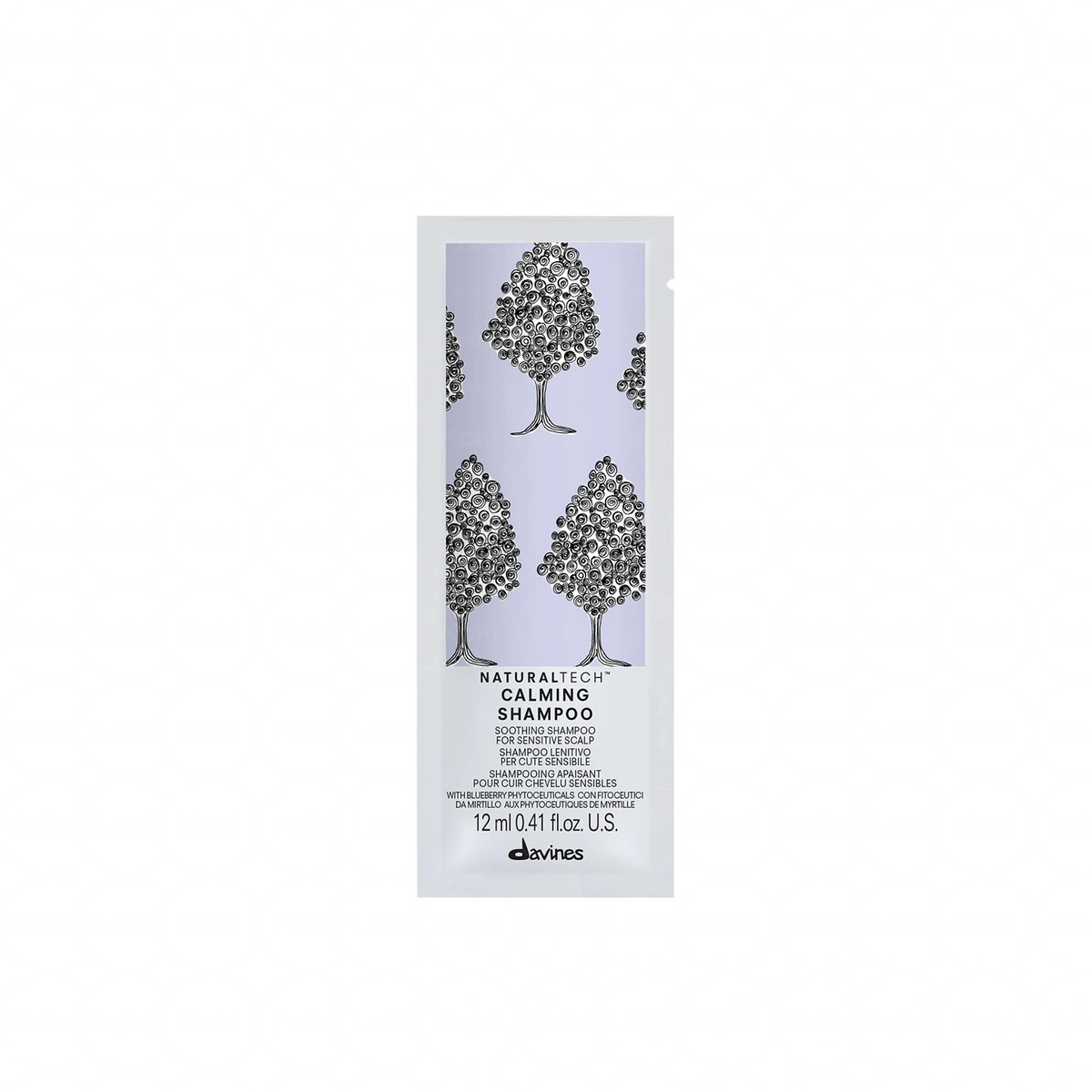 DAVINES NATURALTECH szampon do włosów Calming Shampoo  12 ml