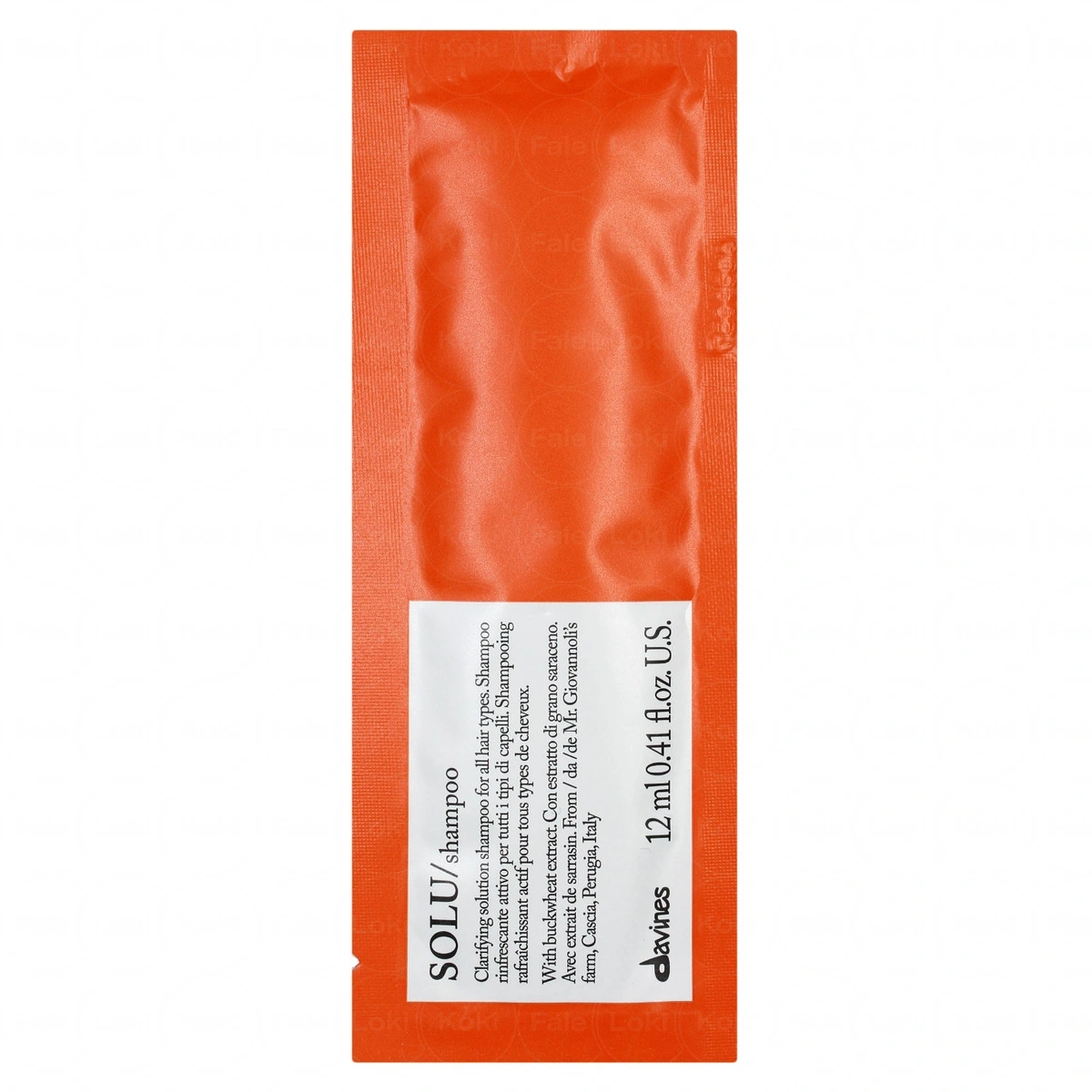 DAVINES ESSENTIAL HAIRCARE szampon do włosów i skóry głowy SOLU Shampoo  12 ml