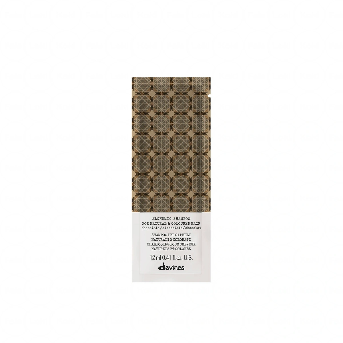 DAVINES ALCHEMIC szampon do włosów Shampoo Chocolate 12 ml
