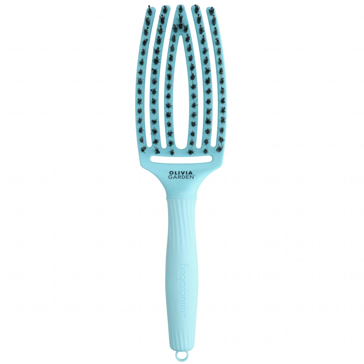 OLIVIA GARDEN Szczotka do rozczesywania Fingerbrush Dolce Vita Blue Sky