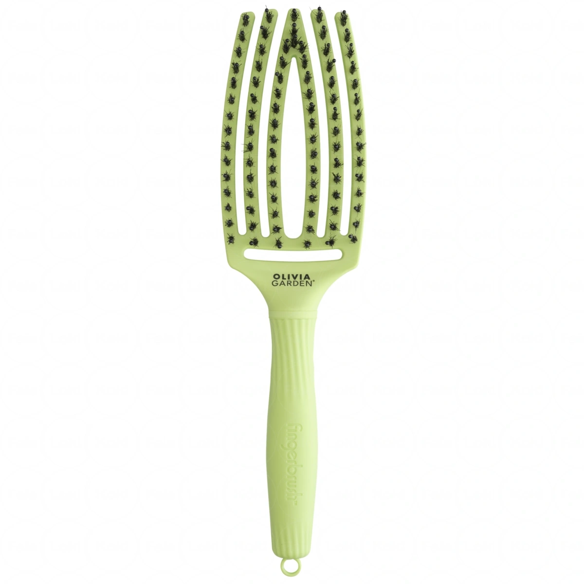 OLIVIA GARDEN Szczotka do rozczesywania Fingerbrush Dolce Vita Green Pistachio