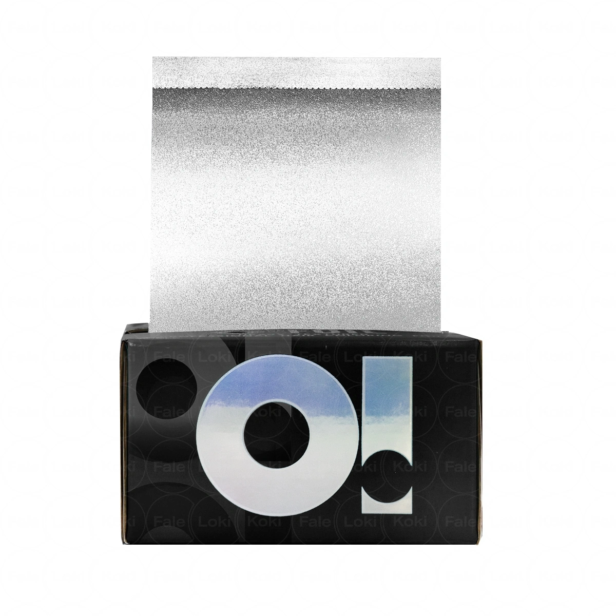 O!TOOLS Folia ryflowana do koloryzacji Silver Moon 500 szt.
