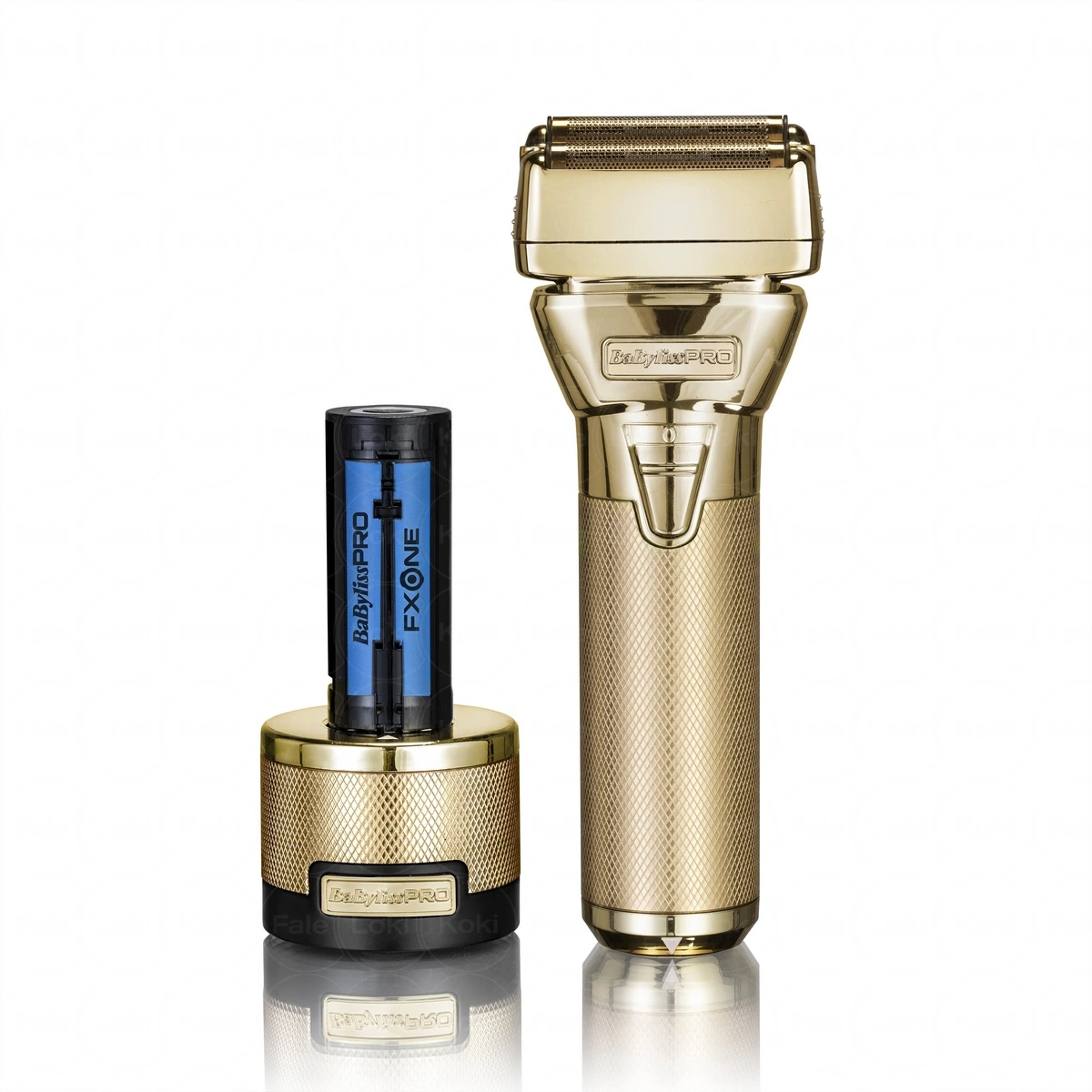 BABYLISS golarka FXONE, 2 głowice z uchwytem - złota (FX79FSGE)