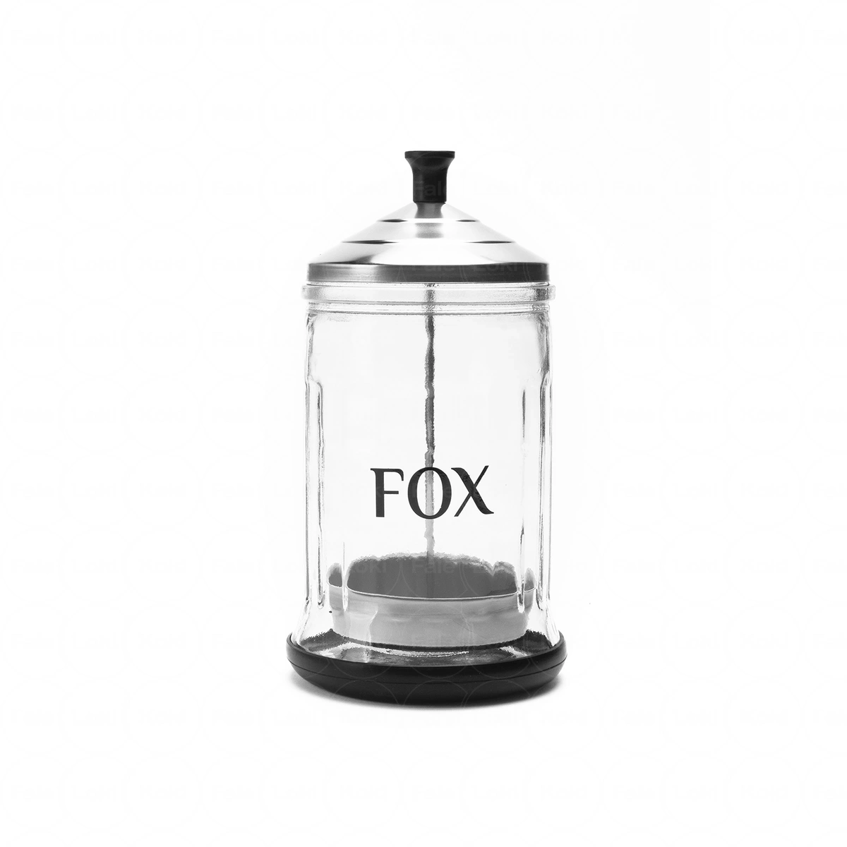 FOX Pojemnik szklany do dezynfekcji narzędzi Glass Desinfection 621 ml
