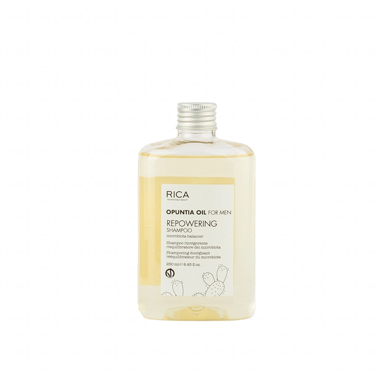RICA OPUNTIA OIL FOR MEN szampon regenerujący Repowering Shampoo  250 ml
