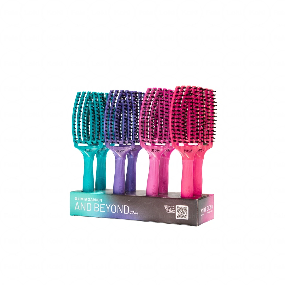 OLIVIA GARDEN FINGERBRUSH Zestaw szczotek do modelowania "and beyond" 8 szt.