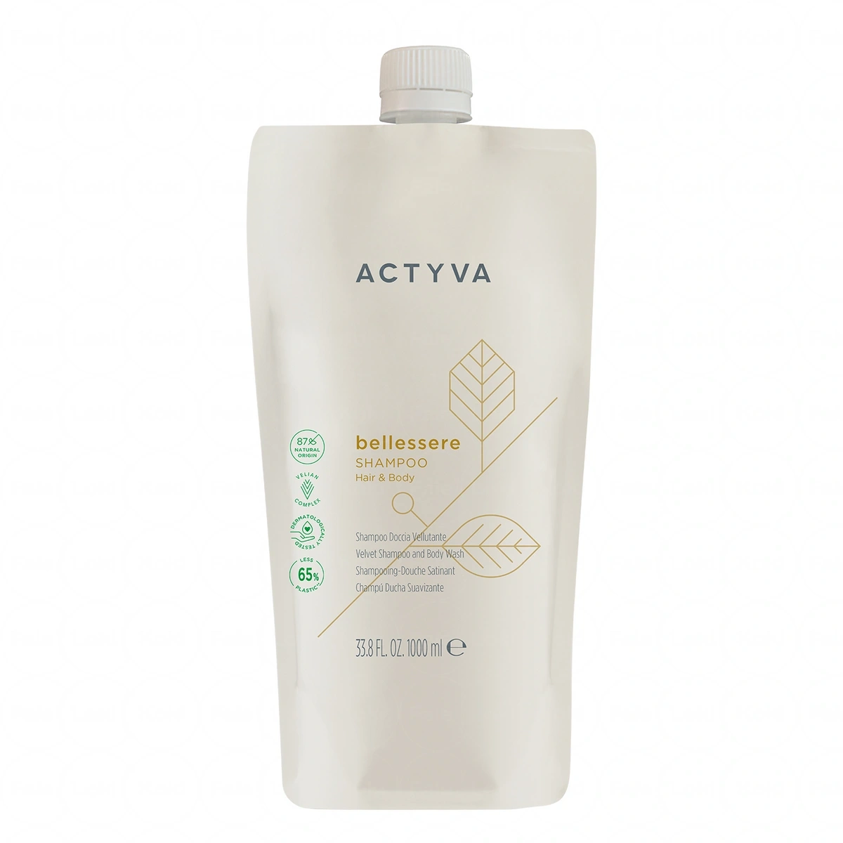 ACTYVA BELLESSERE Aksamitny szampon Hair&Body 1000 ml