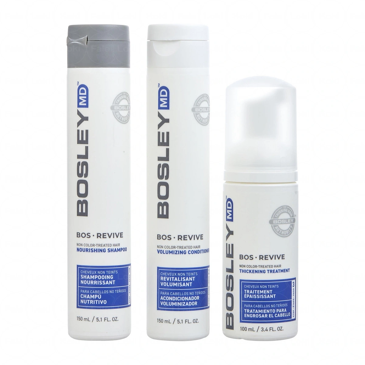 BOSLEY REVIVE System zwiększający objętość do włosów niefarbowanych