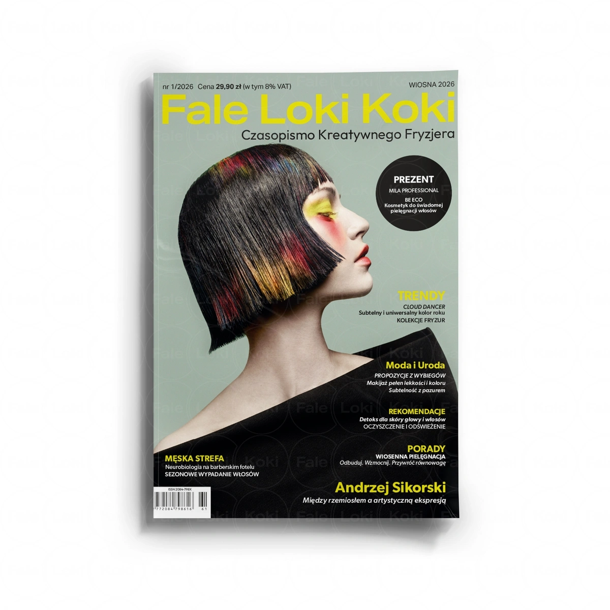 FALE LOKI KOKI Czasopismo Kreatywnego Fryzjera Wiosna 2026