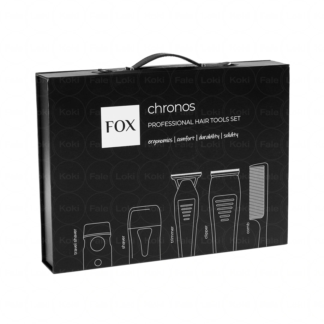 FOX Zestaw do strzeżenia włosów i brody CHRONOS & CHRONOS S (maszynka; trymer; golarka; mini golarka)
