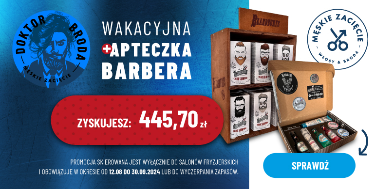 MĘSKIE ZACIĘCIE: WAKACYJNA APTECZKA BARBERA