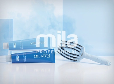 MILA PROFESSIONAL: MILATON + SZCZOTKA OG BLU ART