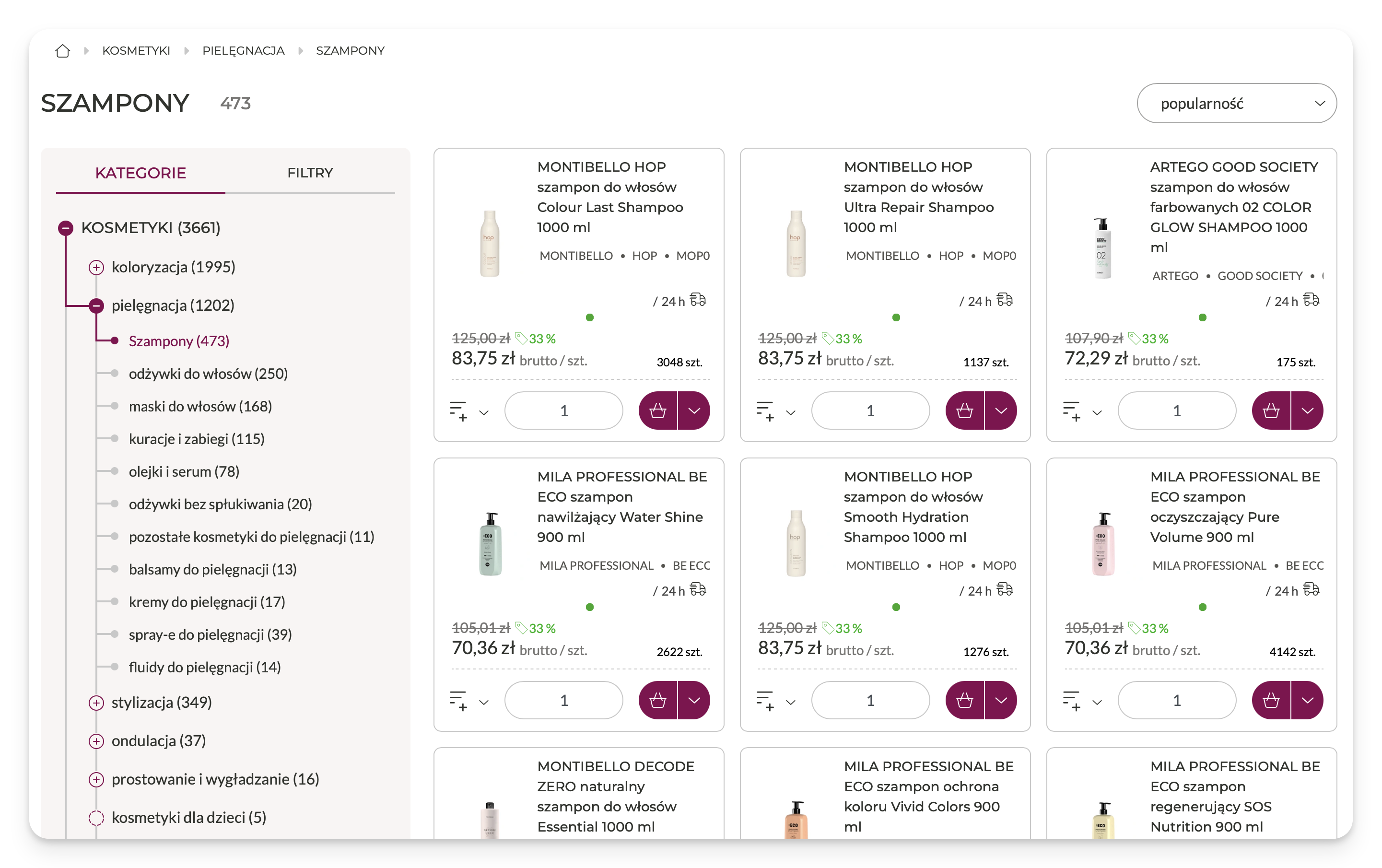 Katalog produktów